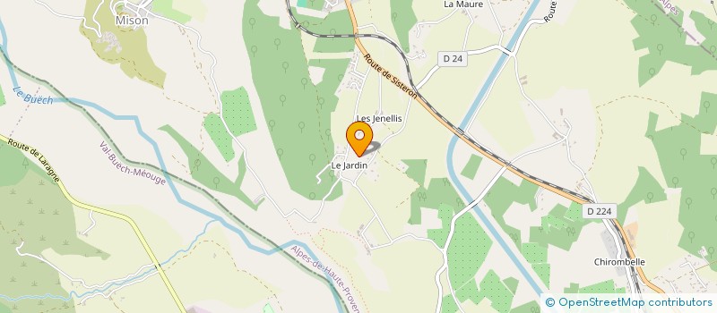 localisation de l'entreprise MONSIEUR JEAN RICEVUTO à MISON