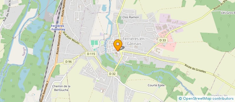 localisation de l'entreprise MONSIEUR JEAN RICHARD à FERRIERES-EN-GATINAIS