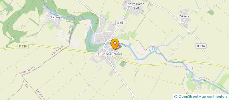 localisation de l'entreprise MONSIEUR JEAN RICHARD  LA GRIMAUDIERE