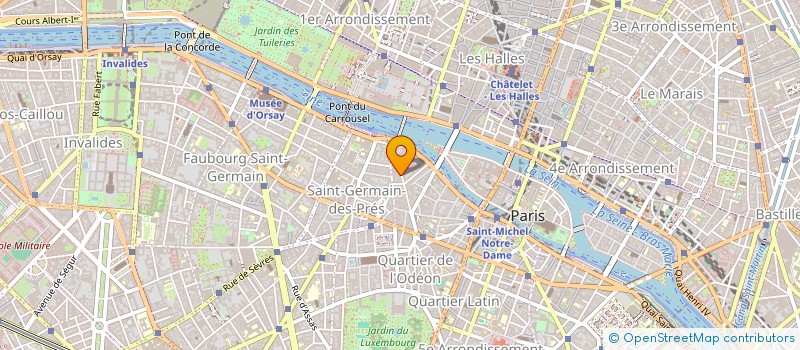 localisation de l'entreprise MONSIEUR JEAN RICHARD  PARIS