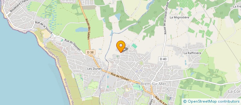 localisation de l'entreprise MONSIEUR JEAN RICHARD à BREM-SUR-MER