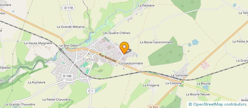 localisation de l'entreprise MONSIEUR JEAN RICHARD à SEVREMOINE