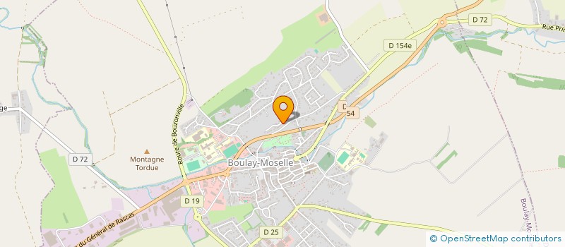 localisation de l'entreprise MONSIEUR JEAN RICHARD  BOULAY-MOSELLE