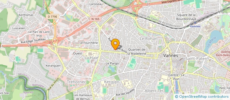 localisation de l'entreprise MONSIEUR JEAN RICHARD à VANNES