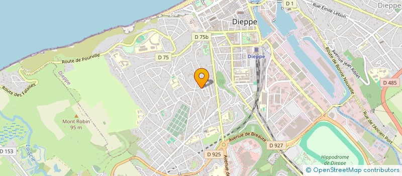 localisation de l'entreprise MONSIEUR JEAN-RICHARD BELLET à DIEPPE