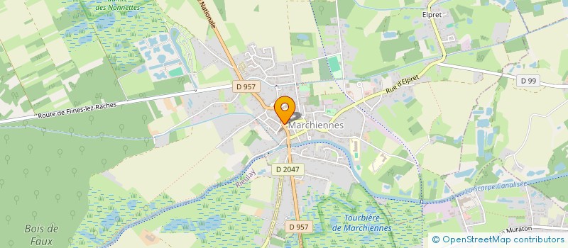 localisation de l'entreprise MONSIEUR JEAN-RICHARD REYNAERT  MARCHIENNES