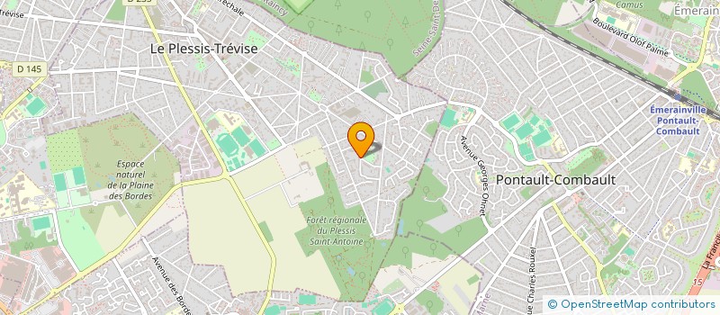 localisation de l'entreprise MONSIEUR JEAN-RICHARD VINCENT  LE PLESSIS-TREVISE