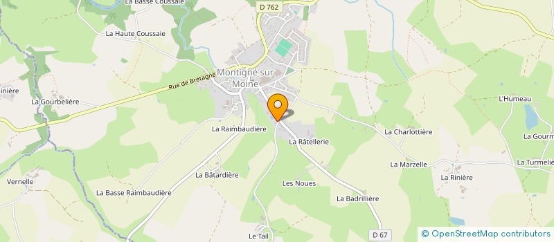 localisation de l'entreprise MONSIEUR JEAN RICHARDON à SEVREMOINE