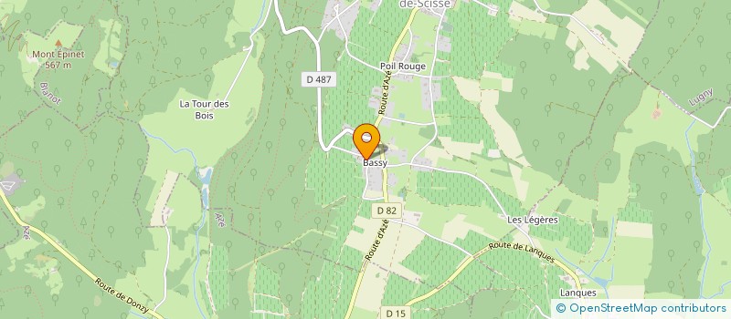 localisation de l'entreprise MONSIEUR JEAN RICHARDOT à SAINT-GENGOUX-DE-SCISSE