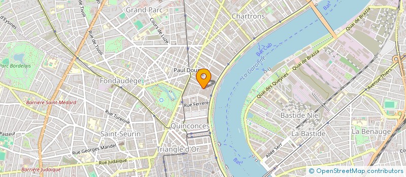 localisation de l'entreprise MONSIEUR JEAN RICHE  BORDEAUX