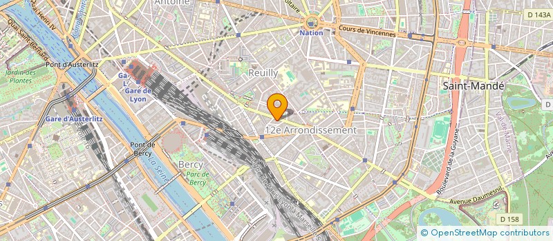 localisation de l'entreprise MONSIEUR JEAN RICHEZ  PARIS