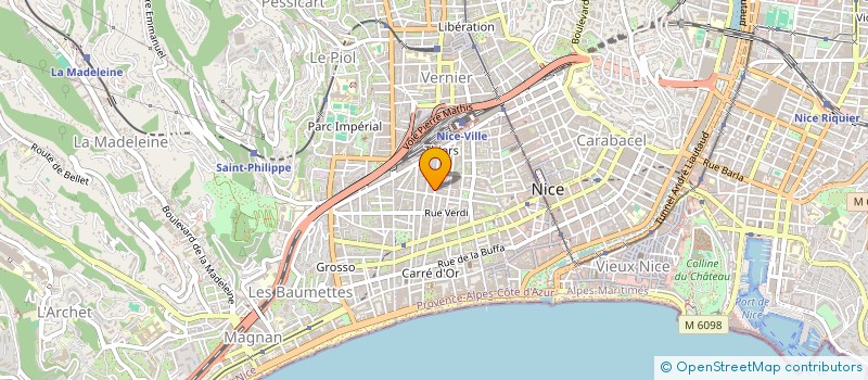localisation de l'entreprise MONSIEUR JEAN RICHTER à NICE