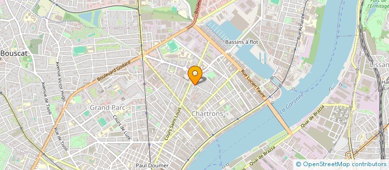 localisation de l'entreprise MONSIEUR JEAN RICOU à BORDEAUX