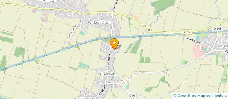 localisation de l'entreprise MONSIEUR JEAN RIEFFEL  BISCHWIHR