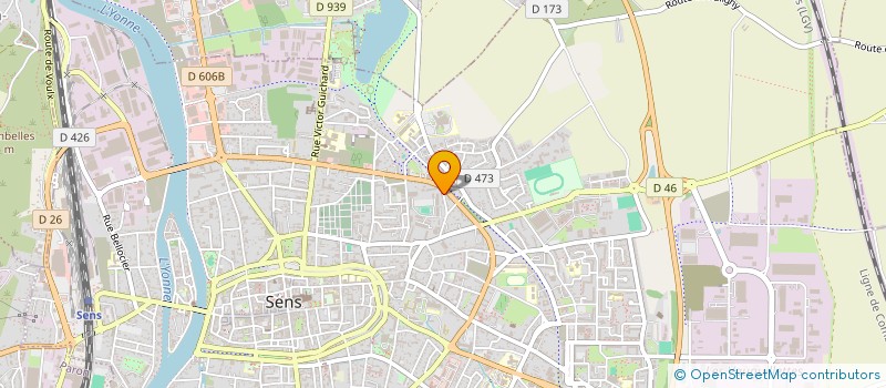 localisation de l'entreprise MONSIEUR JEAN RIEU à SENS