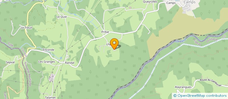 localisation de l'entreprise MONSIEUR JEAN RIEUX  CAMPS-SAINT-MATHURIN-LEOBAZEL