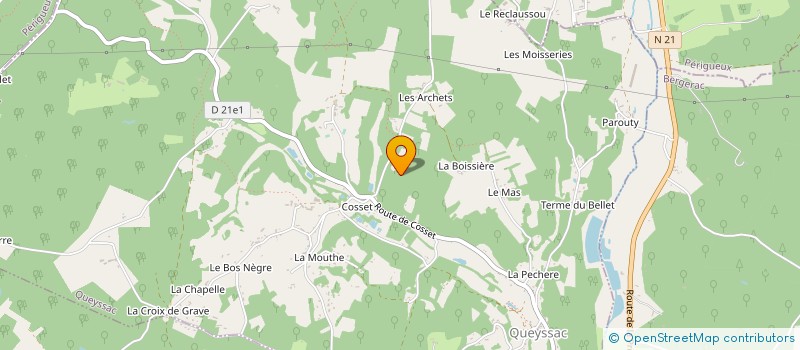localisation de l'entreprise MONSIEUR JEAN RIGAL à CAMPSEGRET