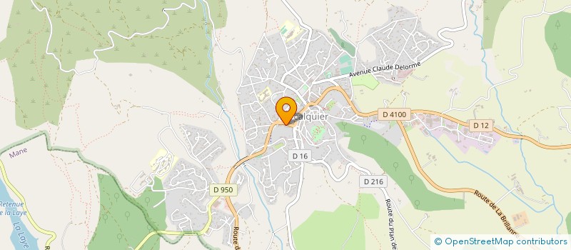 localisation de l'entreprise MONSIEUR JEAN RIGAUD à FORCALQUIER