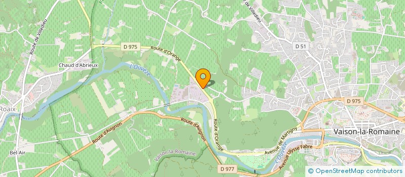 localisation de l'entreprise MONSIEUR JEAN RIGAUD  RASTEAU