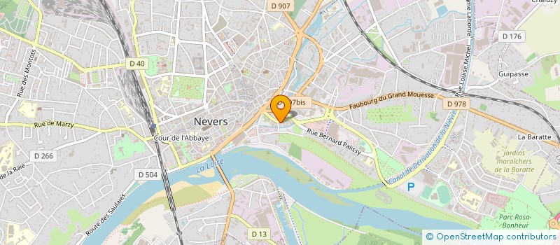 localisation de l'entreprise MONSIEUR JEAN RIGLET à NEVERS
