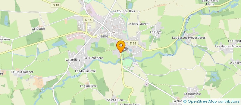 localisation de l'entreprise MONSIEUR JEAN RIGOLET à RIAILLE