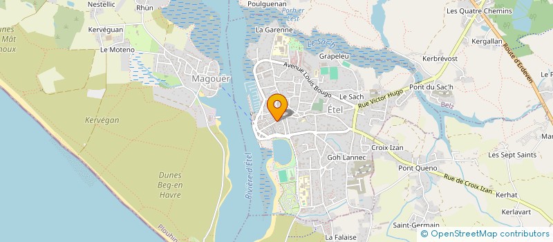 localisation de l'entreprise MONSIEUR JEAN RIGUIDEL  ETEL