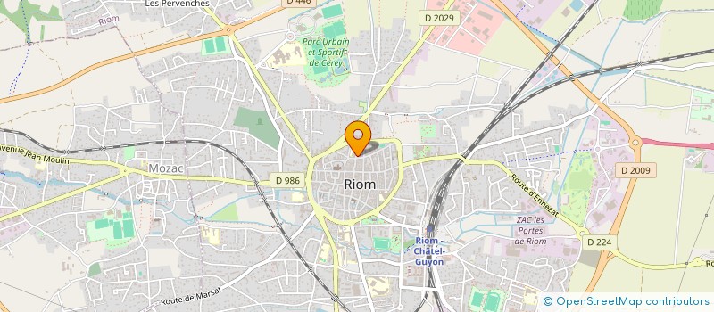 localisation de l'entreprise MONSIEUR JEAN RIMAIZE  RIOM