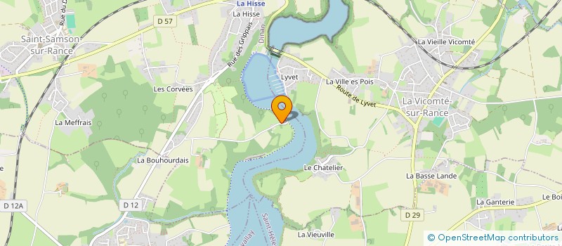 localisation de l'entreprise MONSIEUR JEAN RIMASSON à SAINT-SAMSON-SUR-RANCE