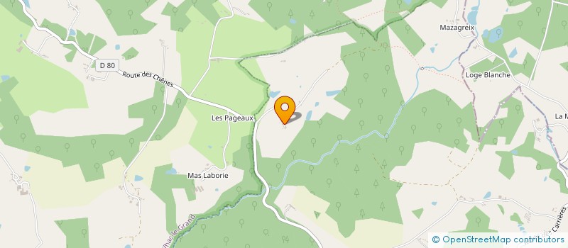 localisation de l'entreprise MONSIEUR JEAN RIMBAUD  SAVIGNAC-LEDRIER