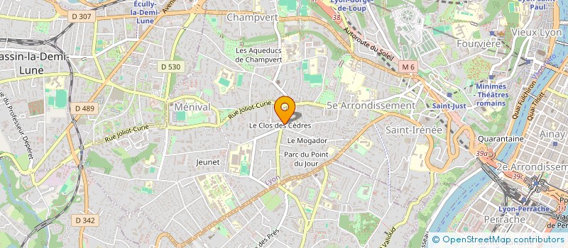 localisation de l'entreprise MONSIEUR JEAN RIMBOD à LYON