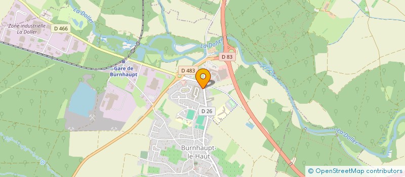 localisation de l'entreprise MONSIEUR JEAN RIMELEN  SCHWEIGHOUSE-THANN