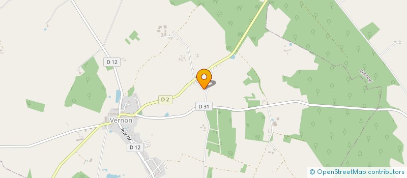 localisation de l'entreprise MONSIEUR JEAN RINAUD  VERNON