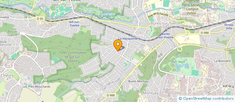 localisation de l'entreprise MONSIEUR JEAN RINGOT  BURES-SUR-YVETTE