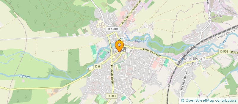 localisation de l'entreprise MONSIEUR JEAN RINGUELET à IS-SUR-TILLE