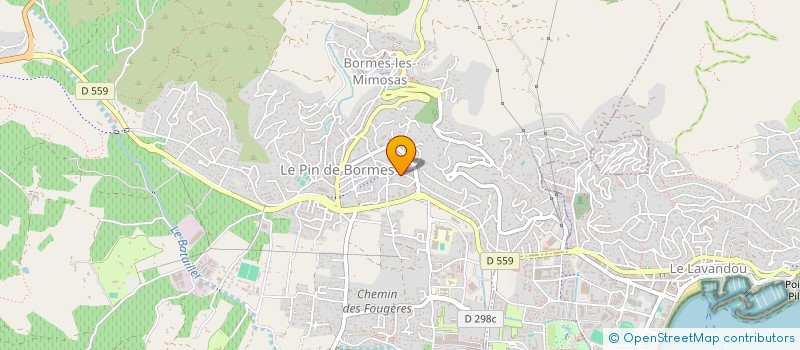 localisation de l'entreprise MONSIEUR JEAN RIO à BORMES-LES-MIMOSAS