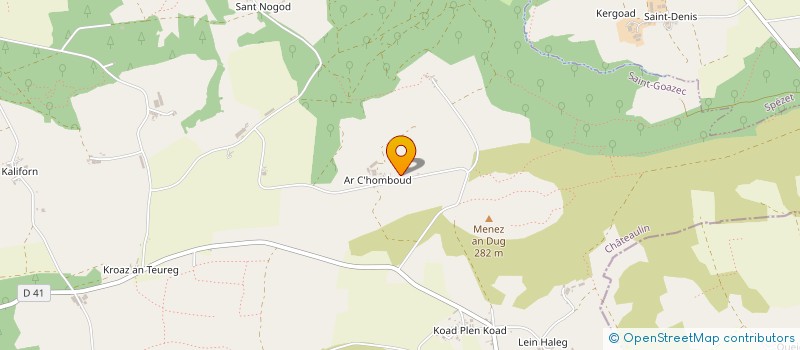 localisation de l'entreprise MONSIEUR JEAN RIOU  LAZ