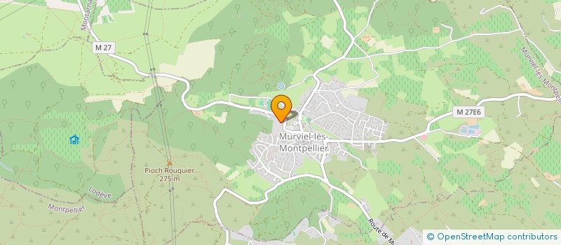 localisation de l'entreprise MONSIEUR JEAN RIOU  MURVIEL-LES-MONTPELLIER