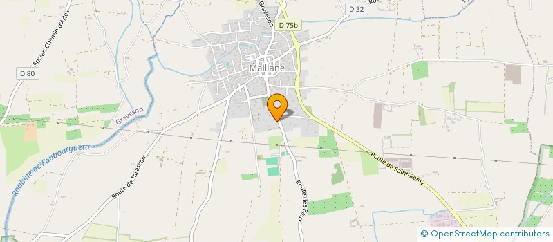 localisation de l'entreprise MONSIEUR JEAN RIOUSSET  MAILLANE