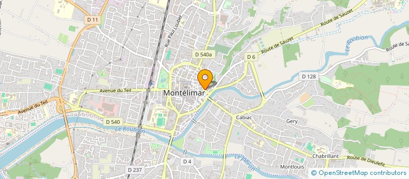 localisation de l'entreprise MONSIEUR JEAN RIPERT à MONTELIMAR