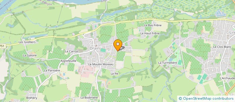 localisation de l'entreprise MONSIEUR JEAN RIPOCHE  OREE-D'ANJOU