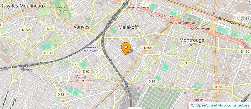 localisation de l'entreprise MONSIEUR JEAN RISSONS à MALAKOFF