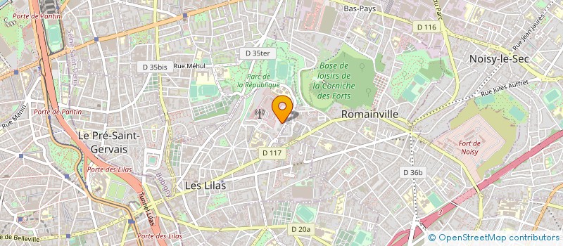 localisation de l'entreprise MONSIEUR JEAN-RITA ROBERT MONTABORD à LES LILAS