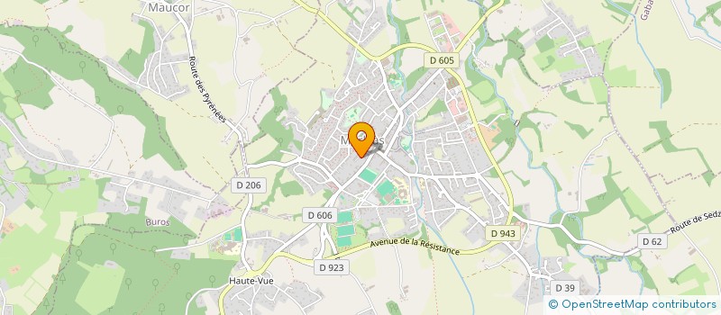 localisation de l'entreprise MONSIEUR JEAN RITONDO  MORLAAS