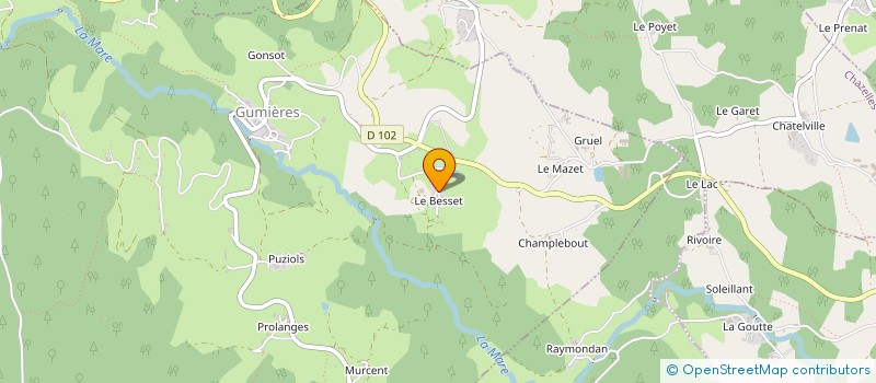 localisation de l'entreprise MONSIEUR JEAN RIVEL à SOLEYMIEUX