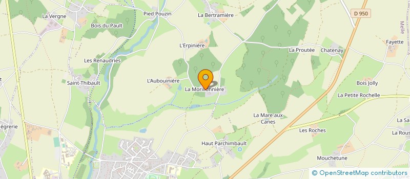 localisation de l'entreprise MONSIEUR JEAN RIVIERE  MELLE