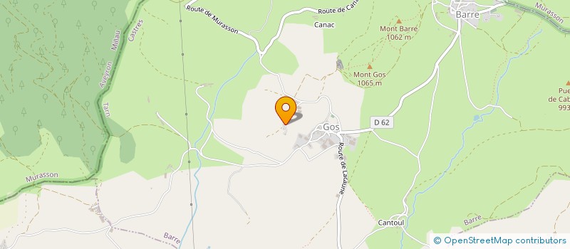 localisation de l'entreprise MONSIEUR JEAN RIVIERE  MOULIN MAGE