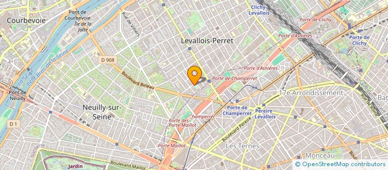 localisation de l'entreprise MONSIEUR JEAN RIVIEREZ à LEVALLOIS-PERRET