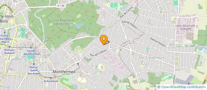 localisation de l'entreprise MONSIEUR JEAN ROBBA  MONTFERMEIL