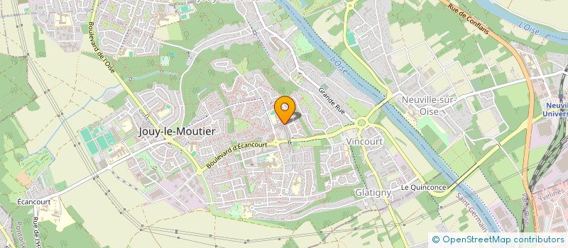 localisation de l'entreprise MONSIEUR JEAN ROBBA à JOUY-LE-MOUTIER