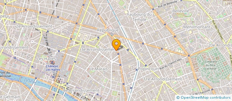 localisation de l'entreprise MONSIEUR JEAN ROBERT à PARIS